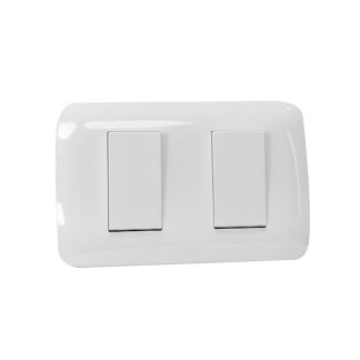 LX Interruptor embutido 9/15 blanco Lexo